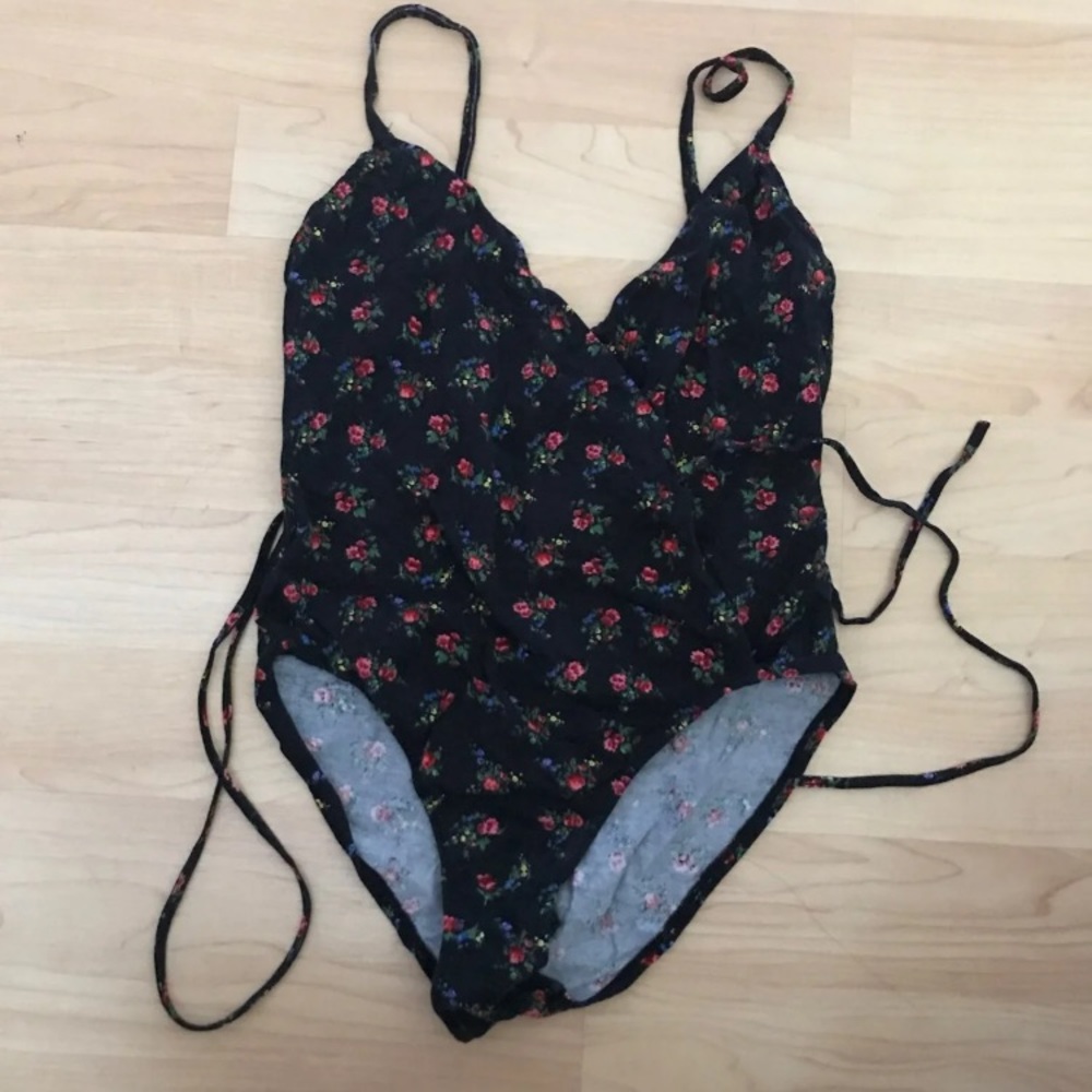 Urban outfitters floral bodysuit